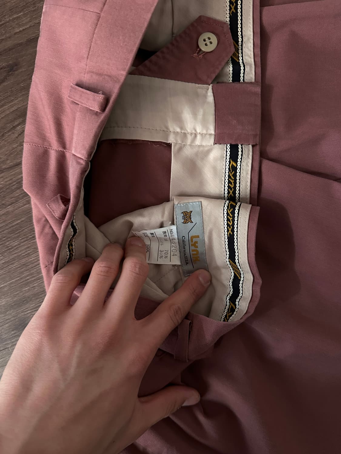 LYNX 투턱 슬랙스 상품이미지10