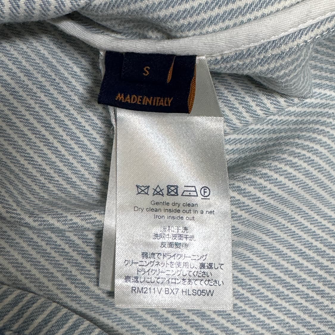 루이비통 워터컬러 셔츠 자켓 S사이즈 상품이미지10