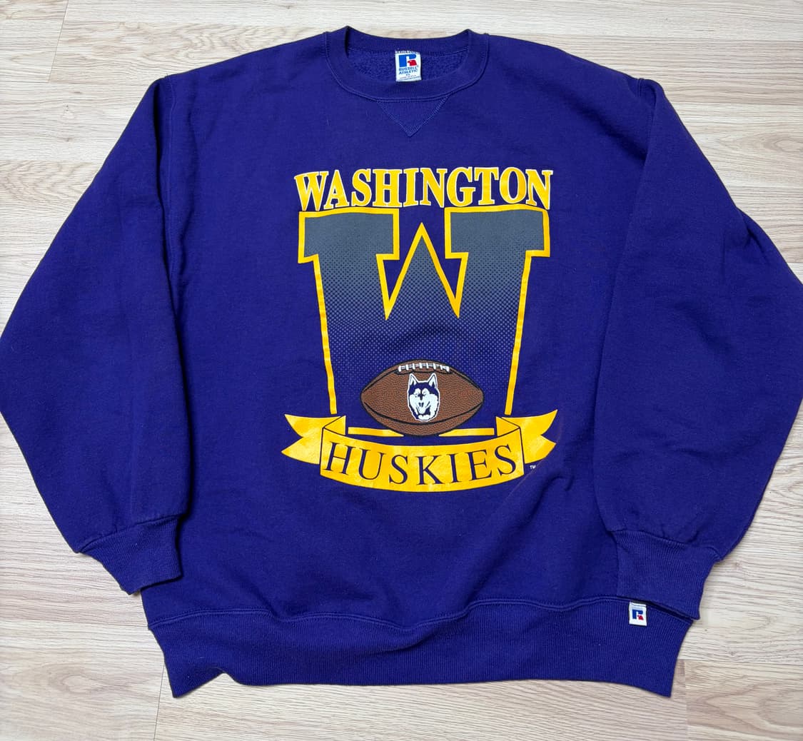 러셀 90s 미제 스웻셔츠 맨투맨 퍼플 XL 상품이미지1