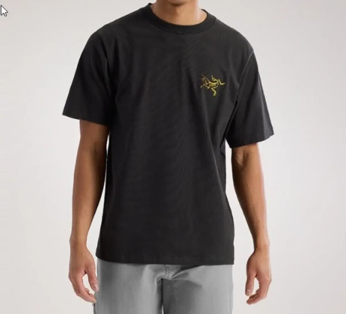 아크테릭스 빅로고 반팔티셔츠 블랙 XL(새상품) 상품이미지3