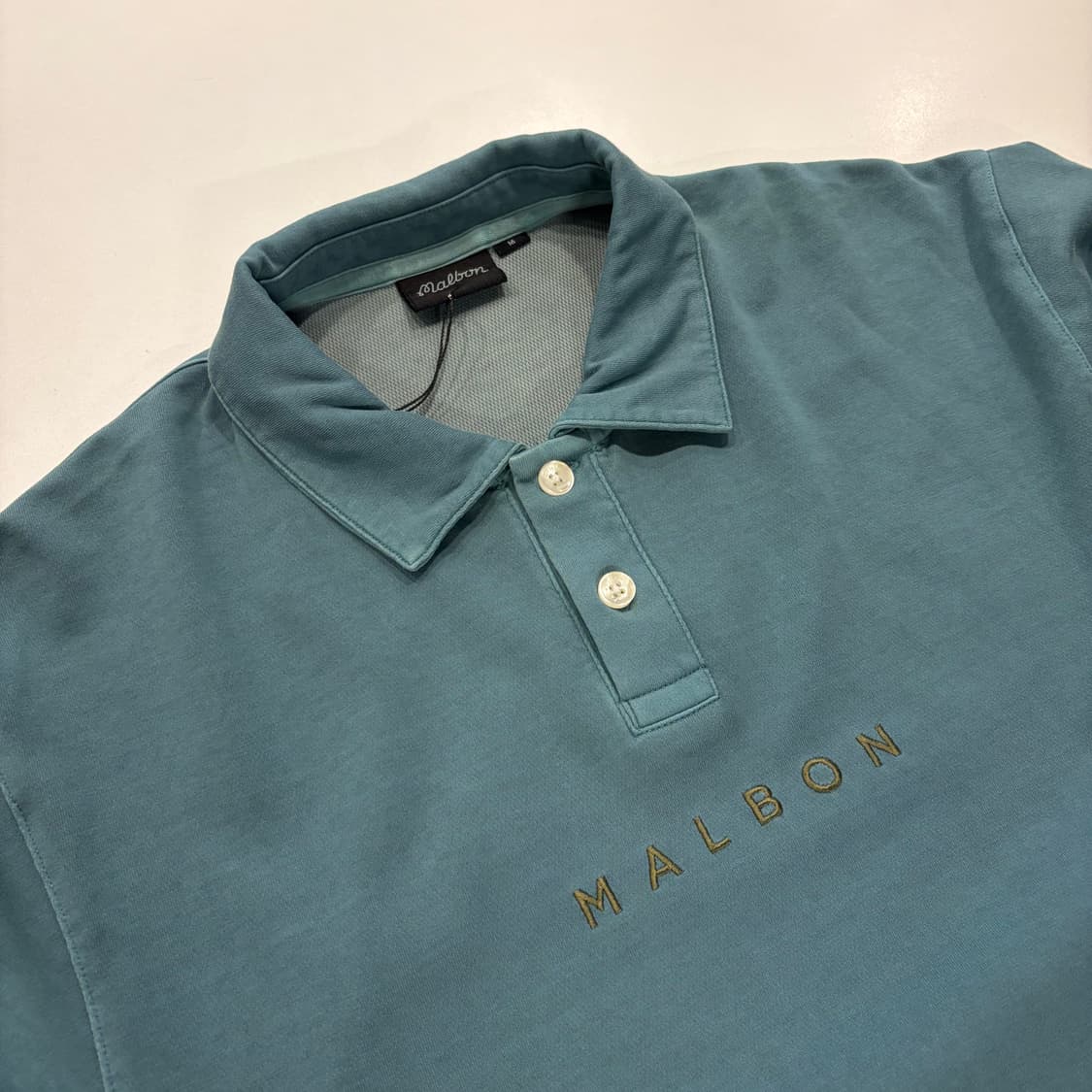 [M] 말본 골프 그린색 카라 긴팔 티셔츠 롱슬리브 D910 상품이미지3