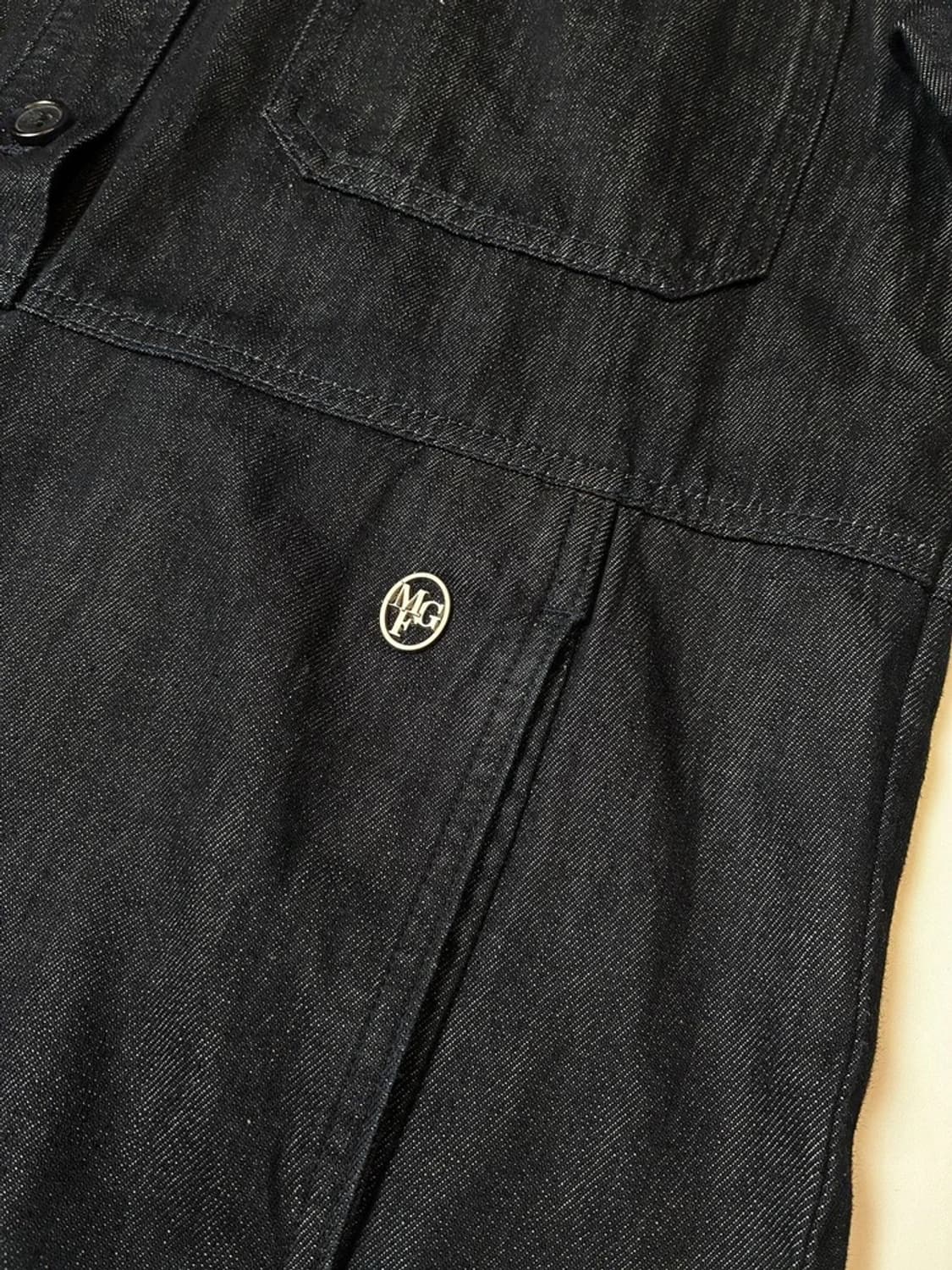 마리떼프랑소와저버 24ss 스티치 포켓 데님 미니 원피스 PN8686 상품이미지4