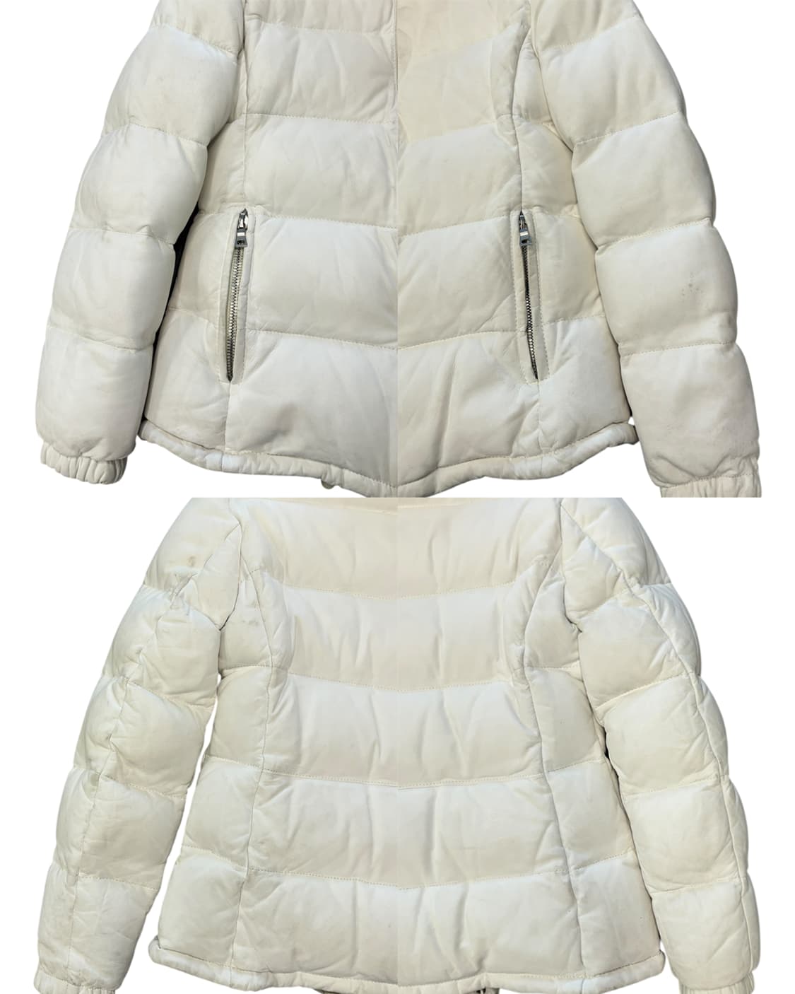 프라다 포 레더 푸퍼 화이트 상품이미지9