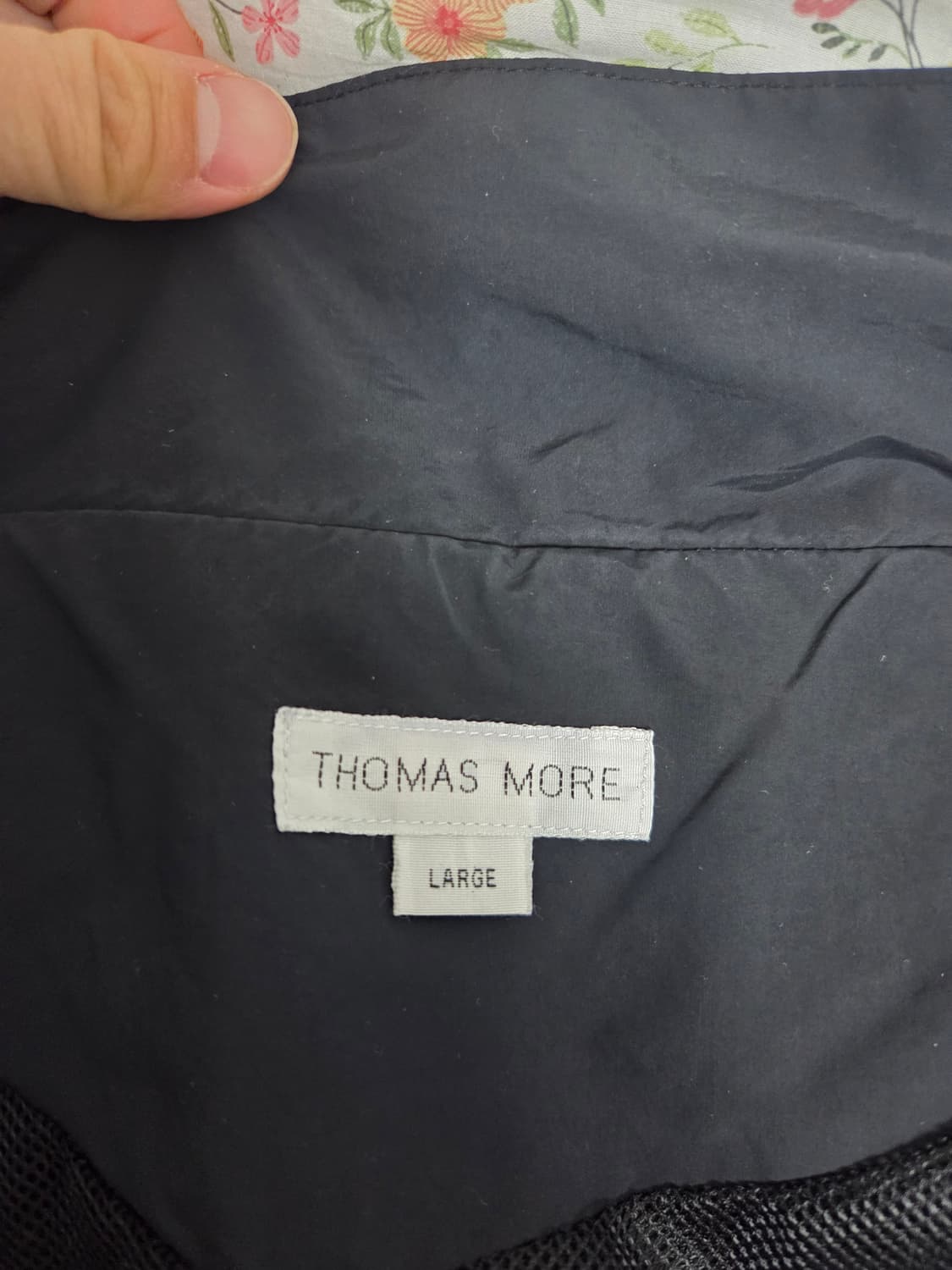 토마스모어 탱커 블루종 블랙 색상 
L 상품이미지7