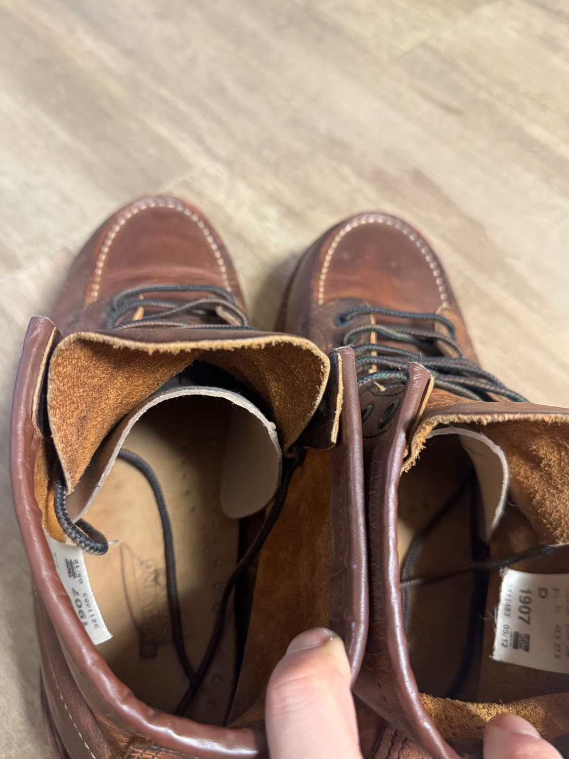 레드윙 1907 목토 부츠 9.5D 275 상품이미지5