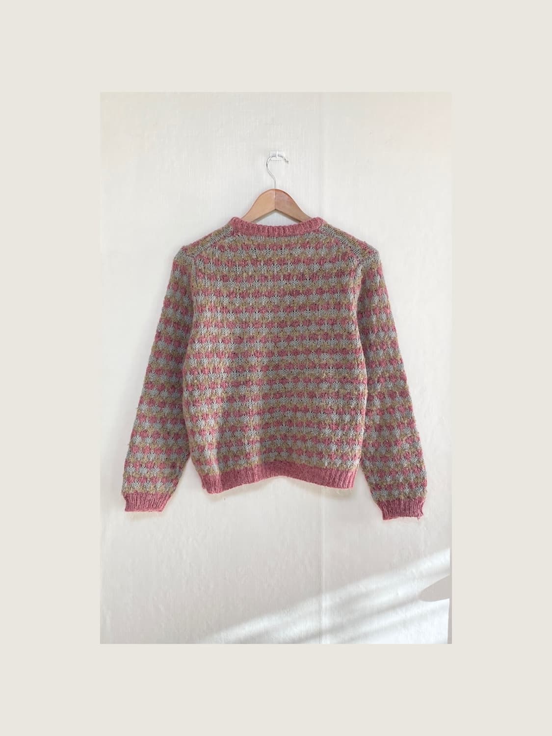 Pastel Multi-Color Cozy Wool Blend Vinta 상품이미지2