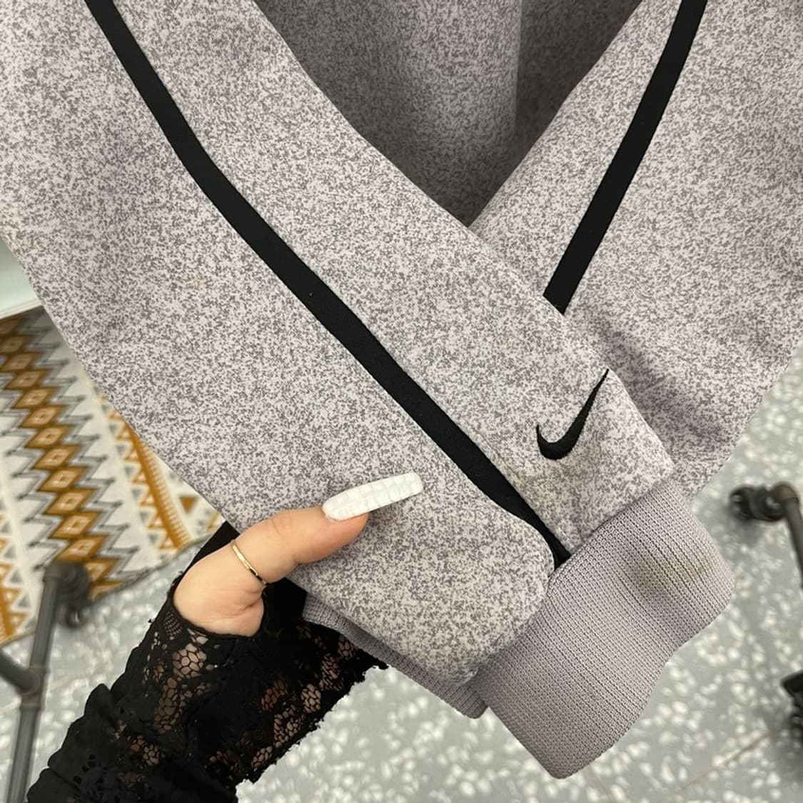 나이키 빈티지 캐주얼 스트릿 스톤패턴 져지 집업 105 C10978 상품이미지8