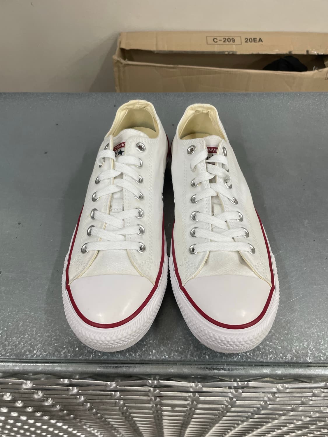 컨버스 올스타 화이트 로우 275 상품이미지5