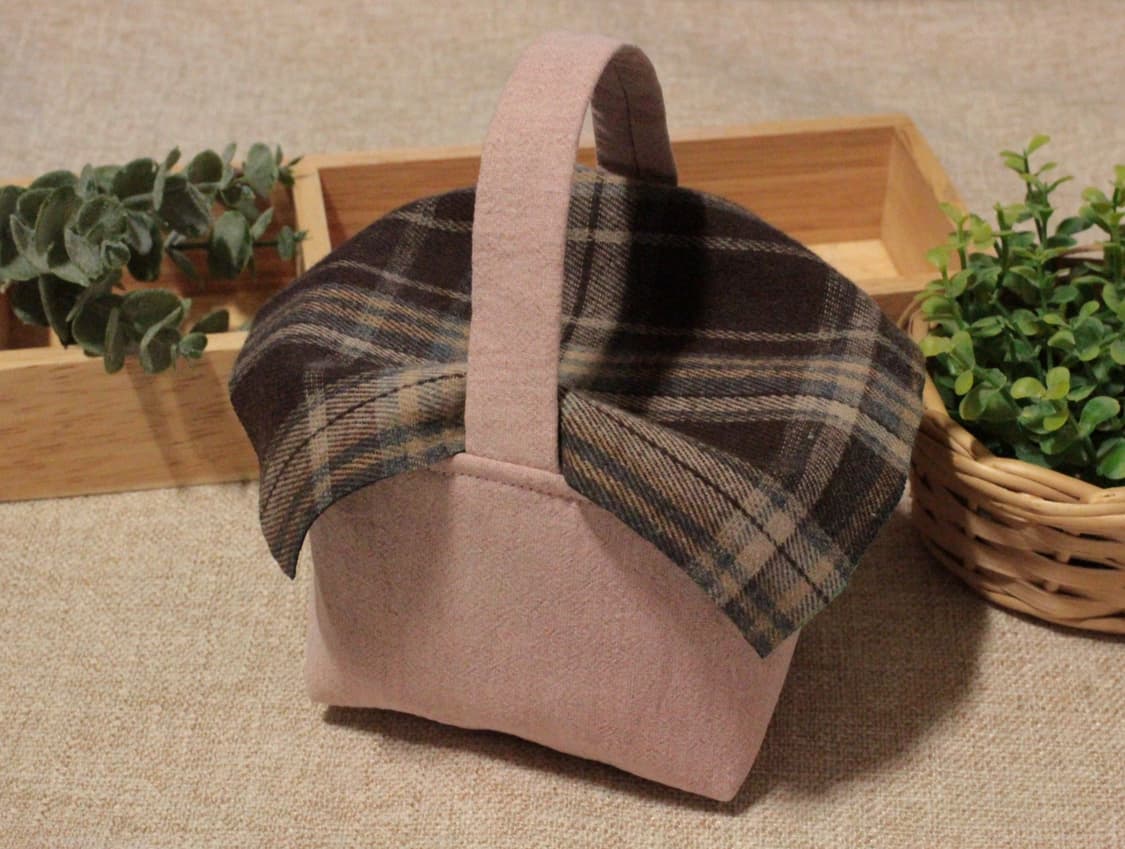 핸드메이드 미니 패브릭 바구니 상품이미지1