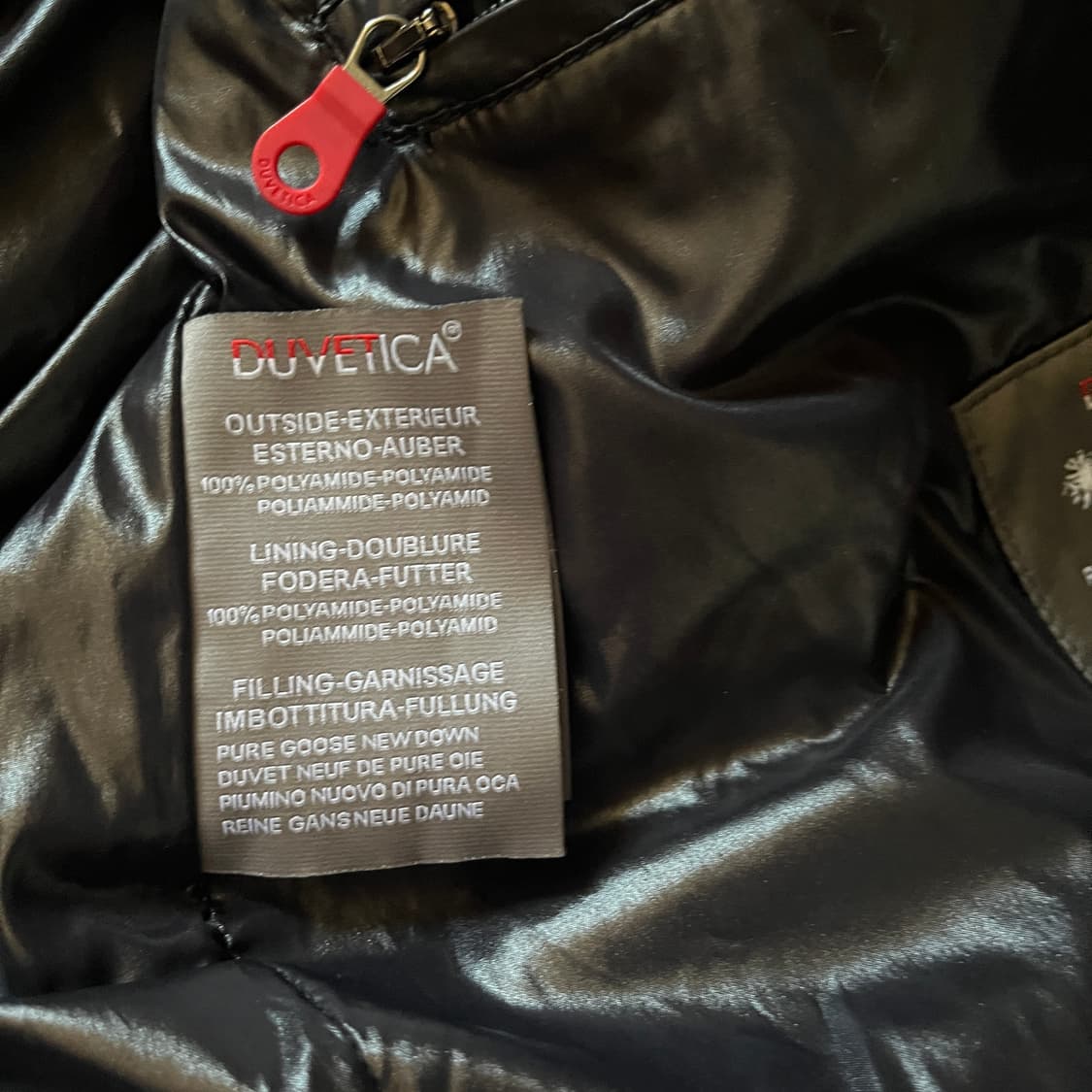 듀베티카 Duebetica 구스다운 50 블랙패딩 상품이미지6