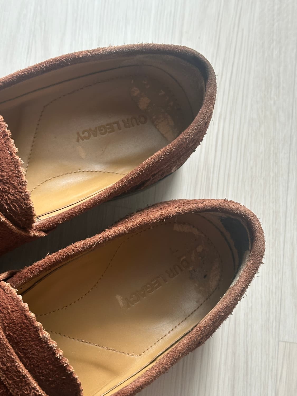 아워레가시 스웨이드 로퍼 EU44 상품이미지5