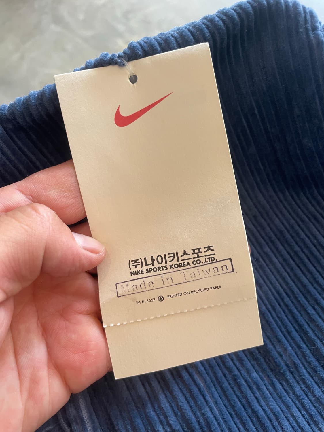 나이키 코듀로이 뉴스보이 베레모 헌팅캡 블루 상품이미지10