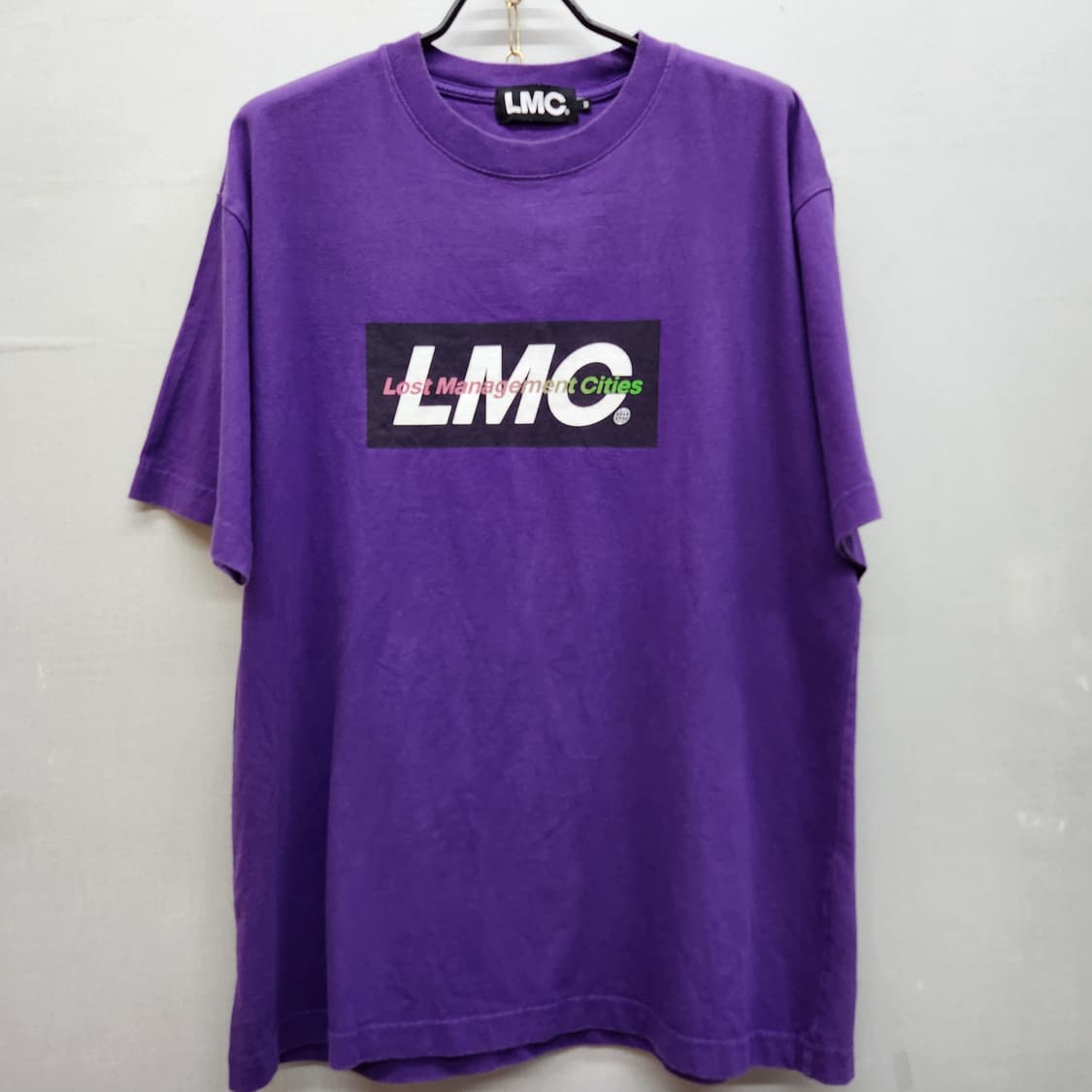 LMC 엘엠씨 빅 프린팅 로고 반팔티 L(남여공용) 상품이미지1