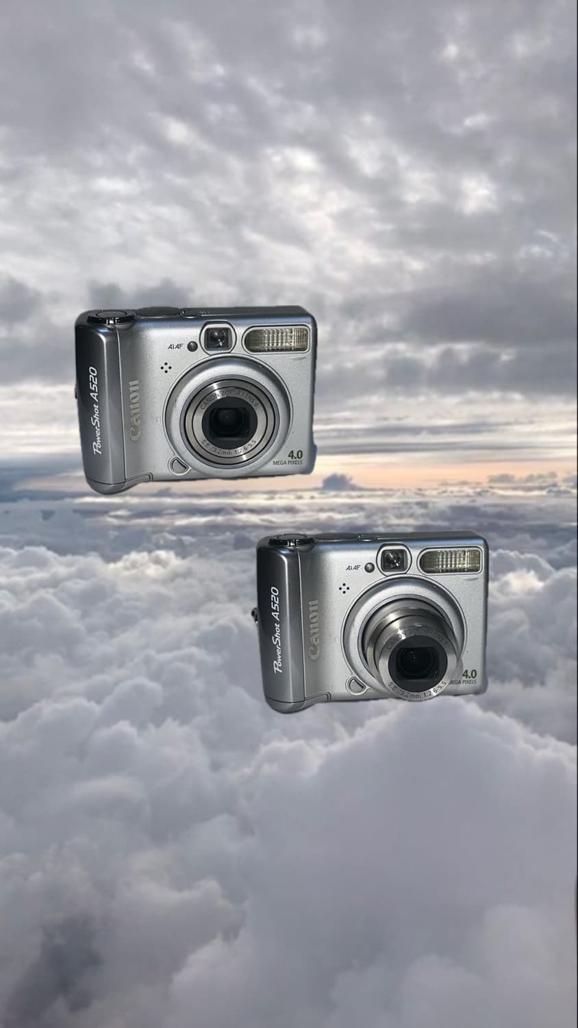 캐논 PowerShot A520 / 클래식 바디의 레트로 감성 디카 상품이미지1