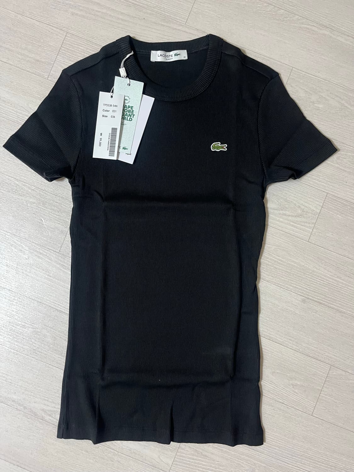 라코스테 골지티셔츠 상품이미지1