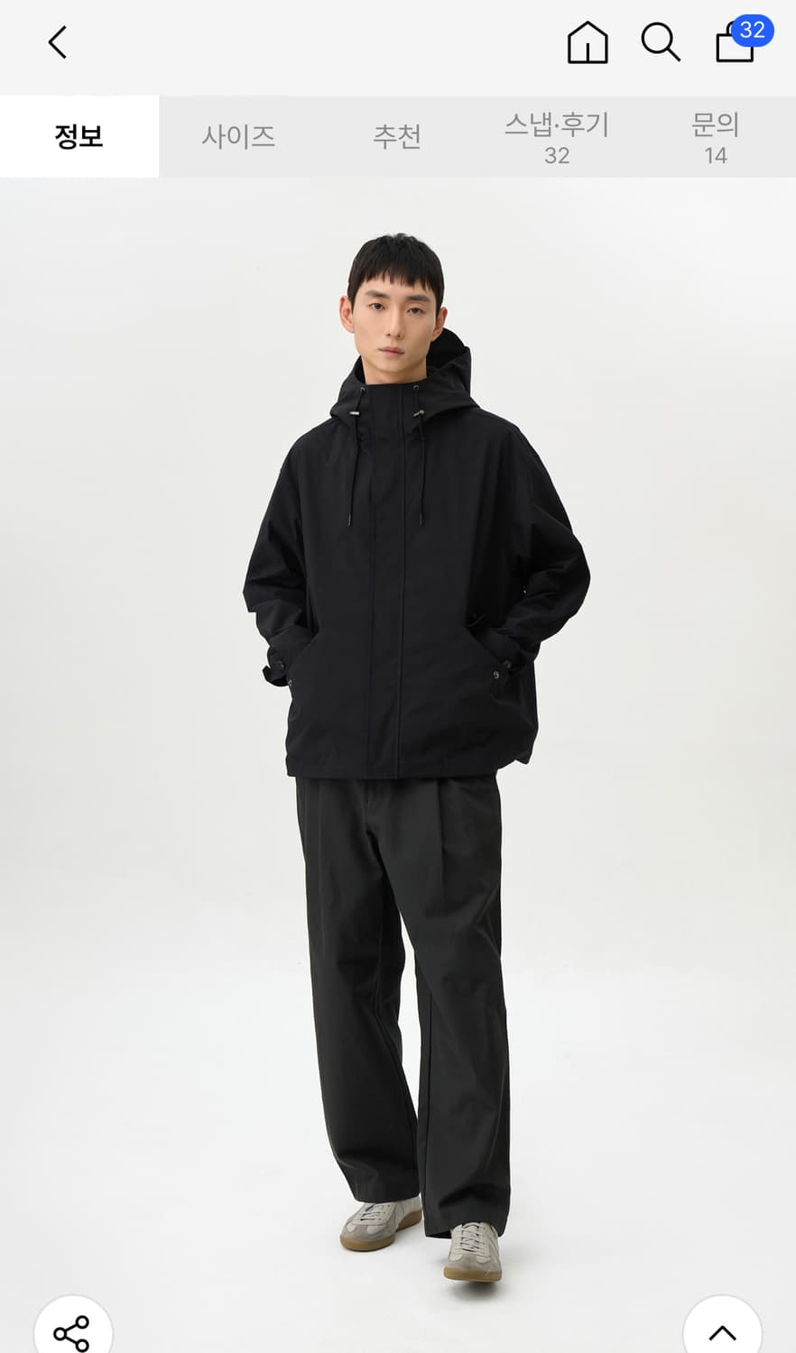 247시리즈 코마츠 쉴드 파카 블랙 L 상품이미지3