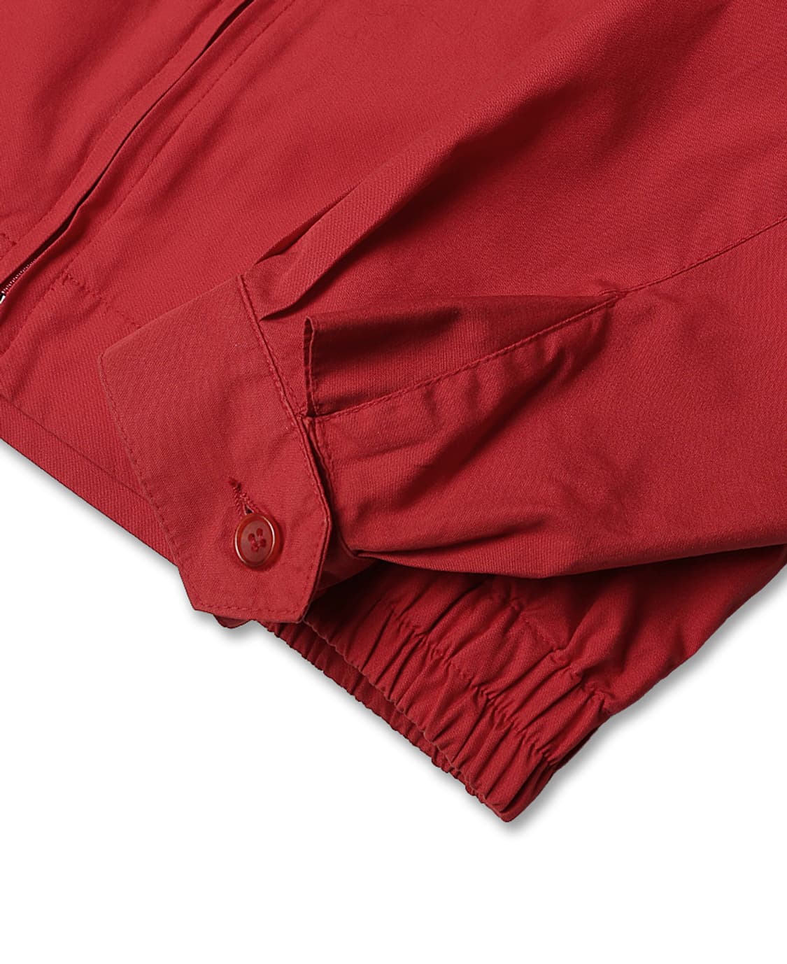 바라쿠타 [Baracuta] 자수 레드 코튼 숏 블루종 자켓 빈티지 상품이미지5