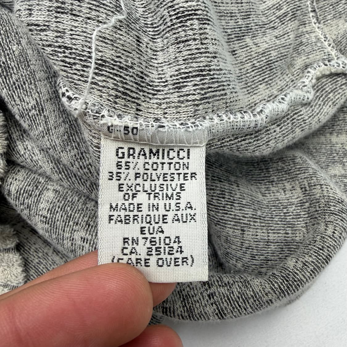 그라미치 빈티지 스트라이프 플리스 하프 집업 M 상품이미지9