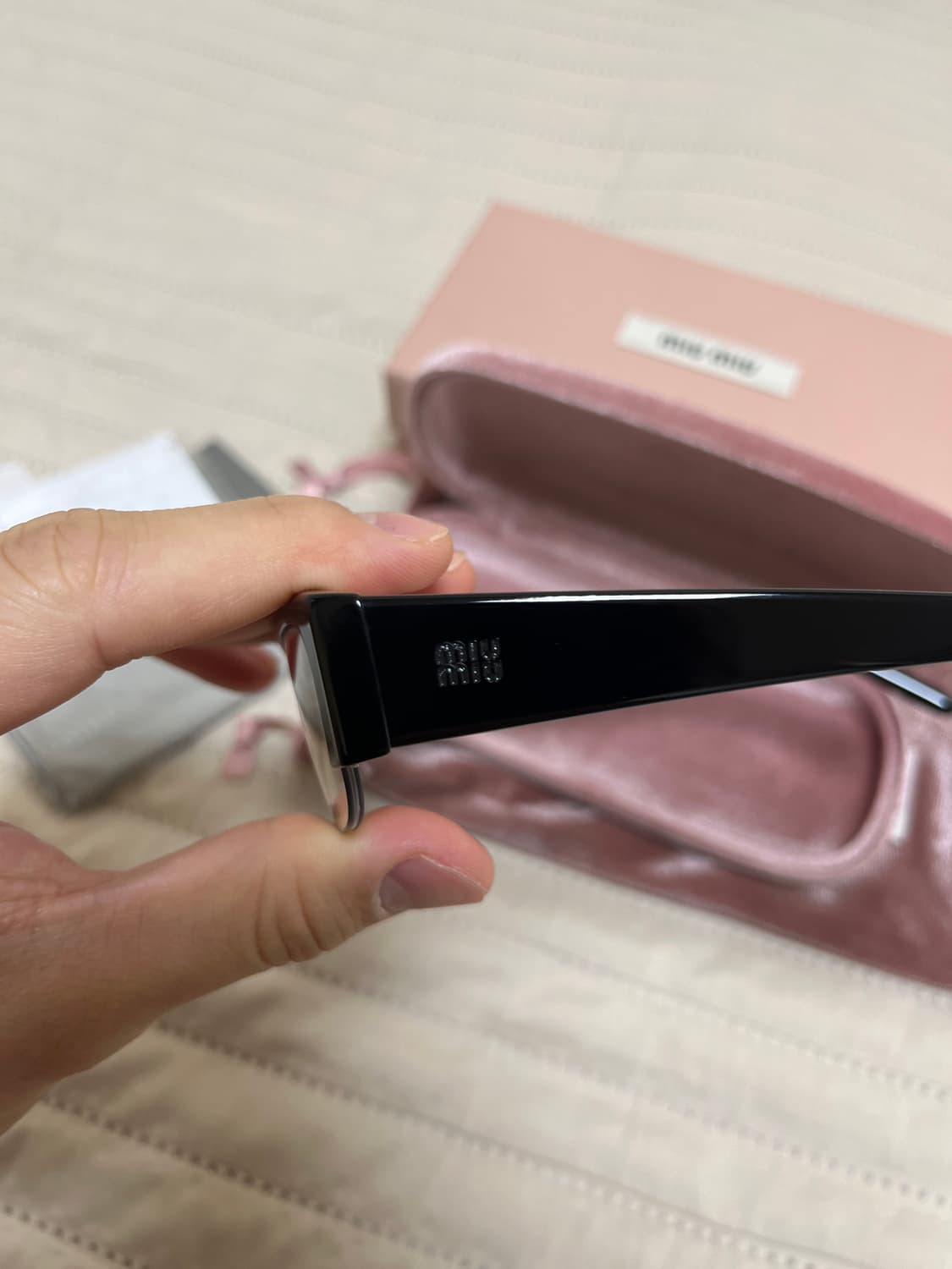 미우미우 브데트 장원영 안경 새상품 상품이미지7