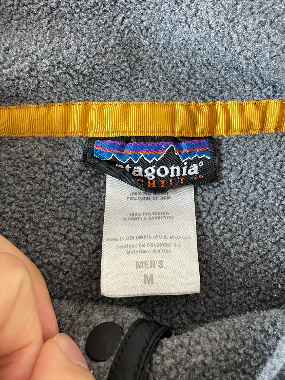 Patagonia synchilla 빈티지 신칠라 그레이 상품이미지3