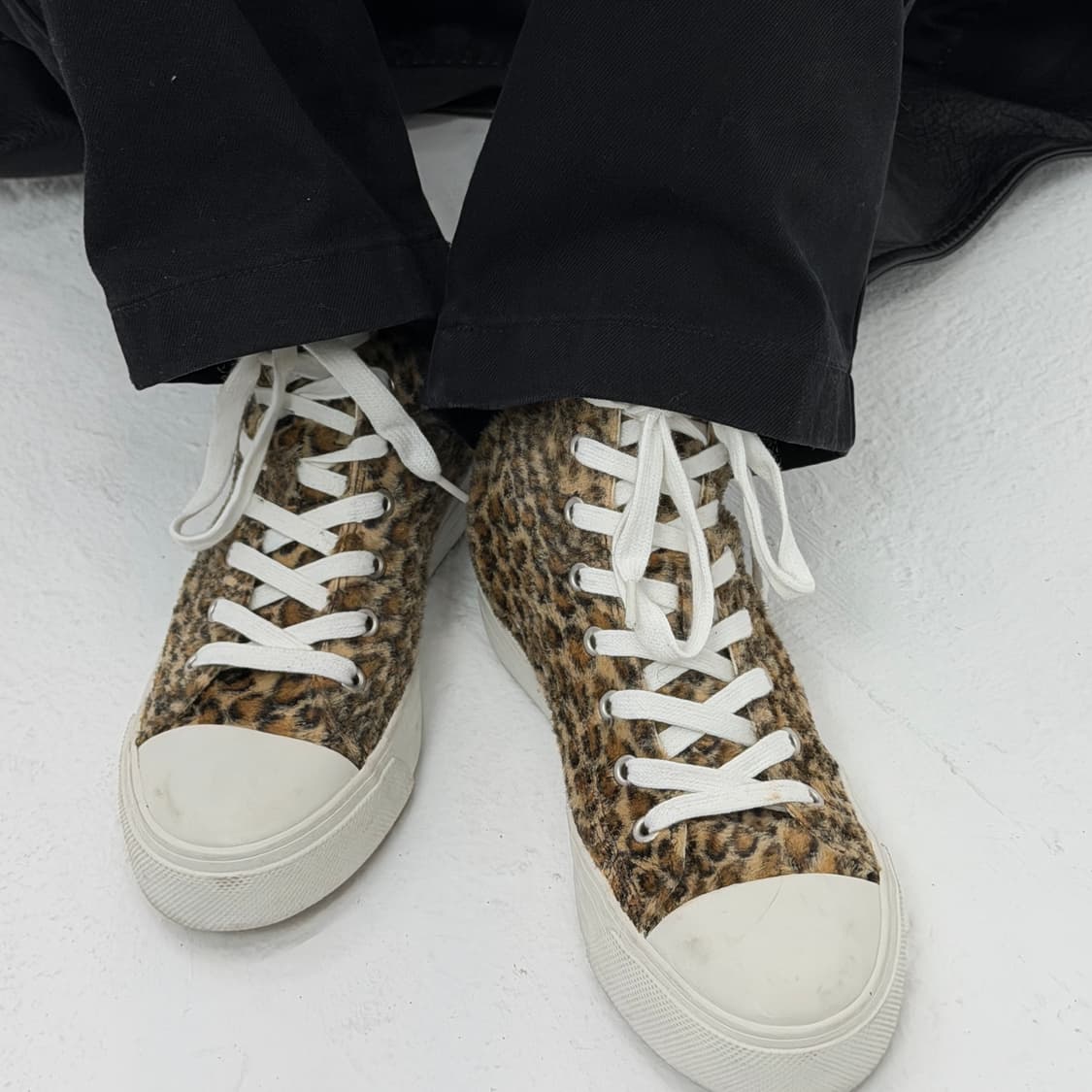 Junya Watanabe leopard High top 상품이미지1