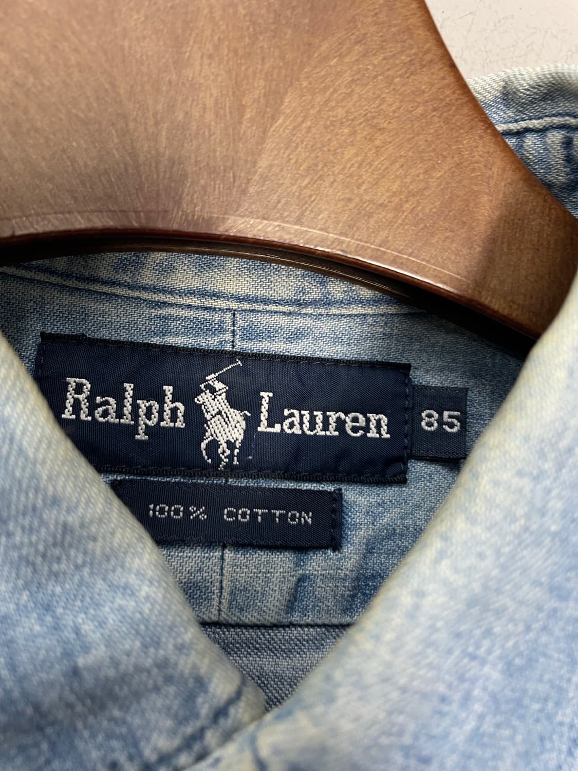 폴로 랄프로렌 레드포니 데님셔츠 H1508 상품이미지5