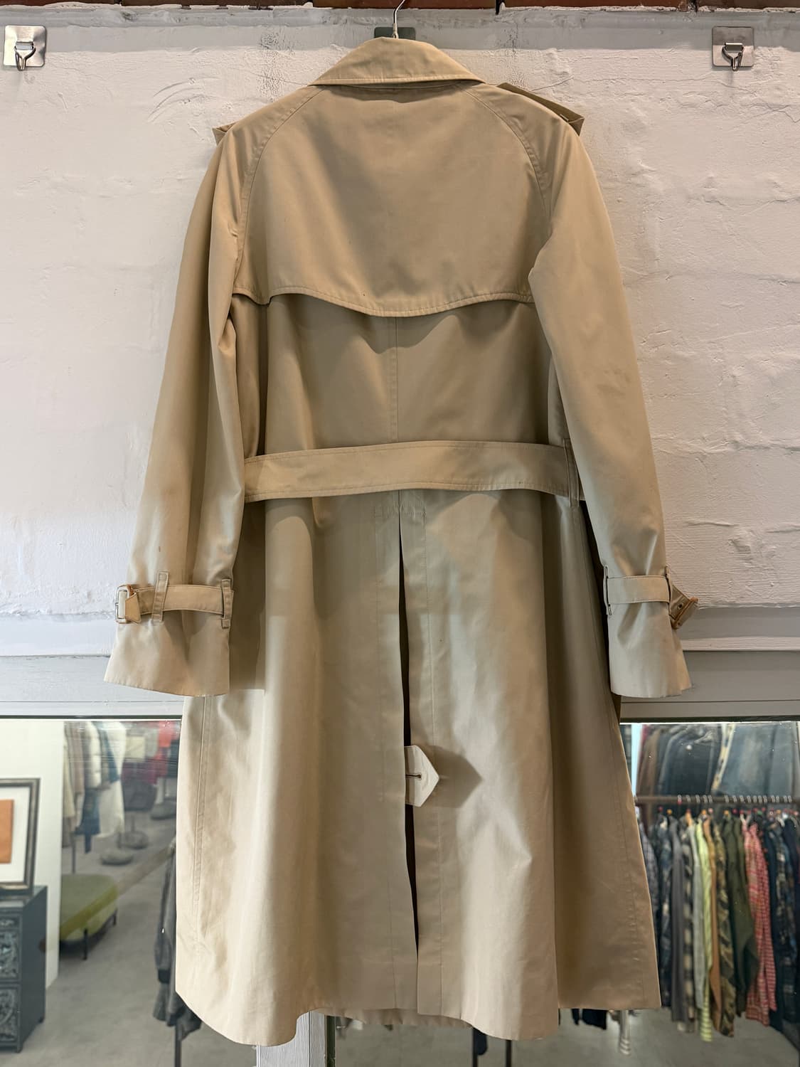 Burberrys 버버리 베이지 하프 트렌치 코트 M 상품이미지10