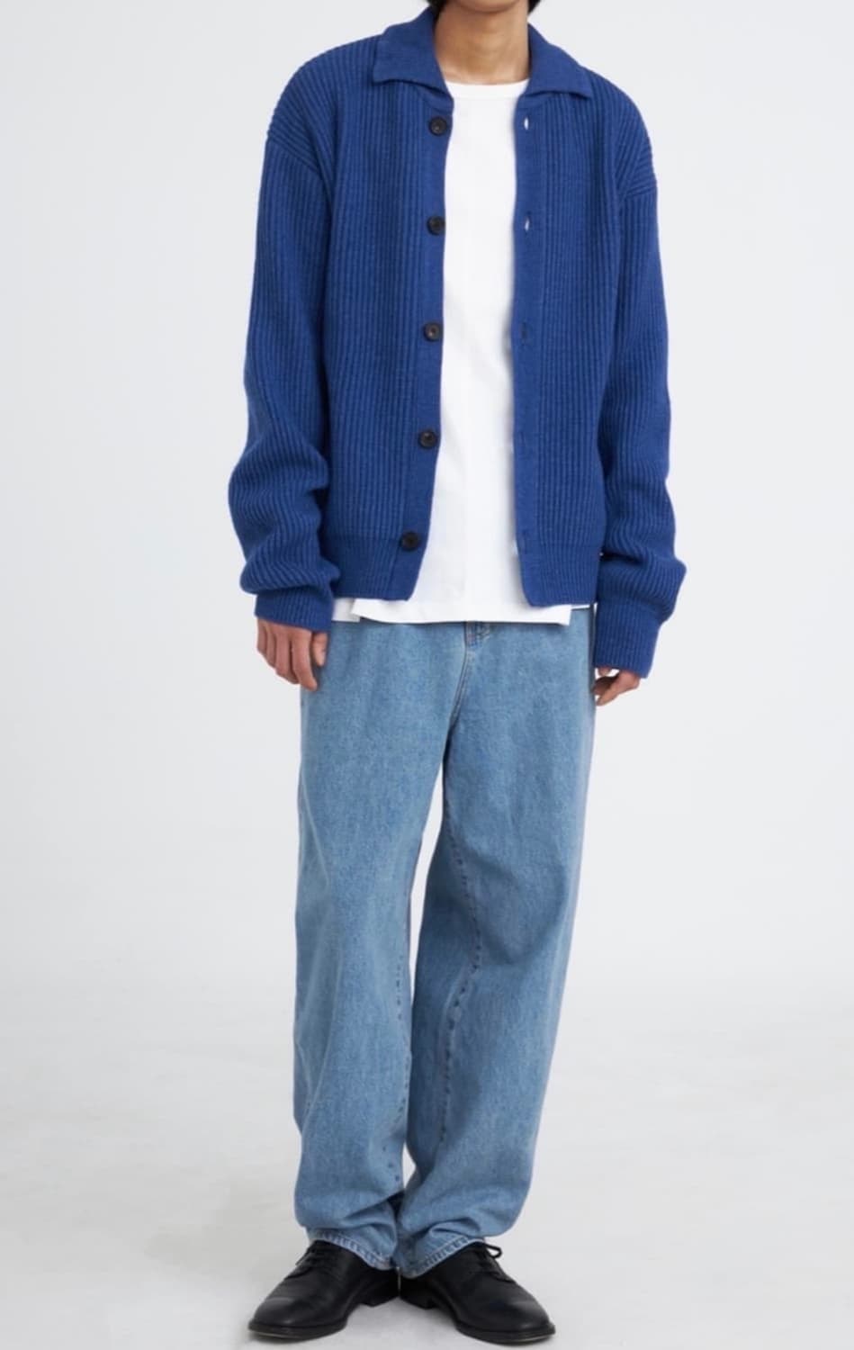 아모멘토 리브드 가디건 L 상품이미지1