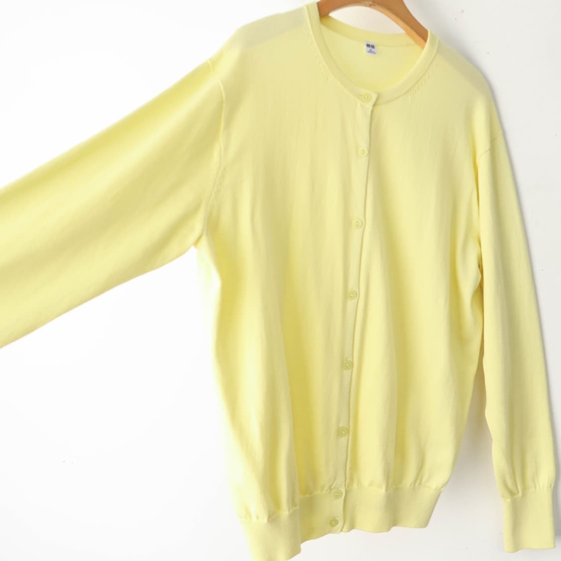 77/유니클로 코튼 니트 가디건 상품이미지4