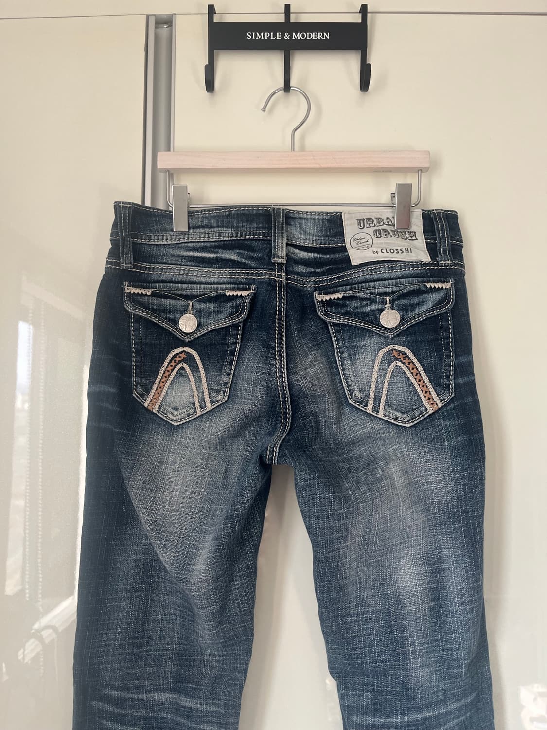 빈티지 데님 스키니진  상품이미지5