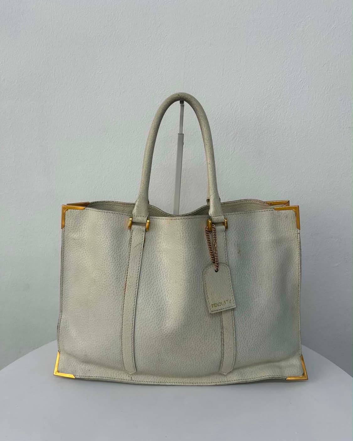 Fendi 펜디 셀러리아 가죽 빅 토트백 서류가방 숄더백 상품이미지1