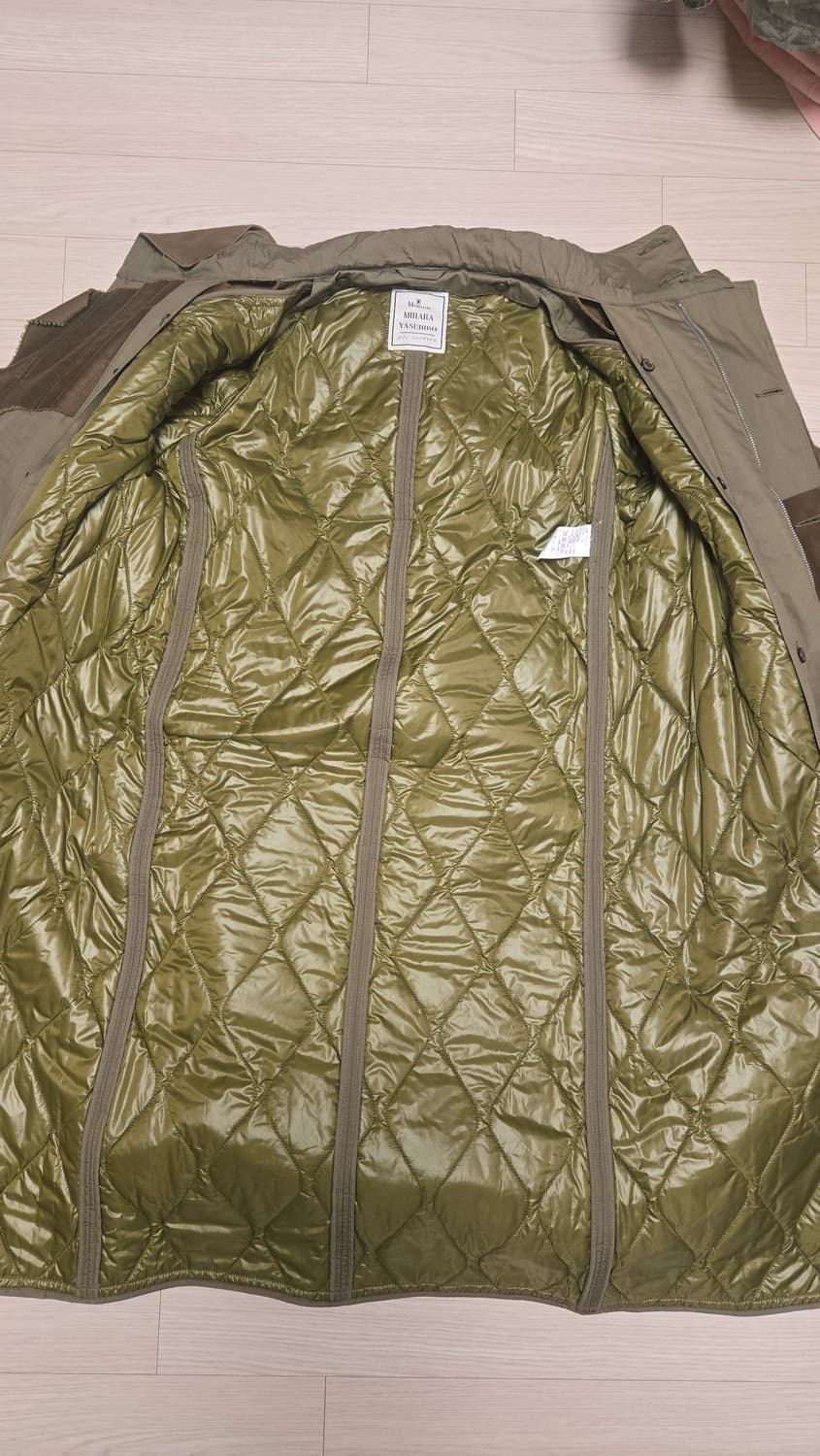 MIHARA YASUHIRO 패치워크 야상 L (교신O) 상품이미지5