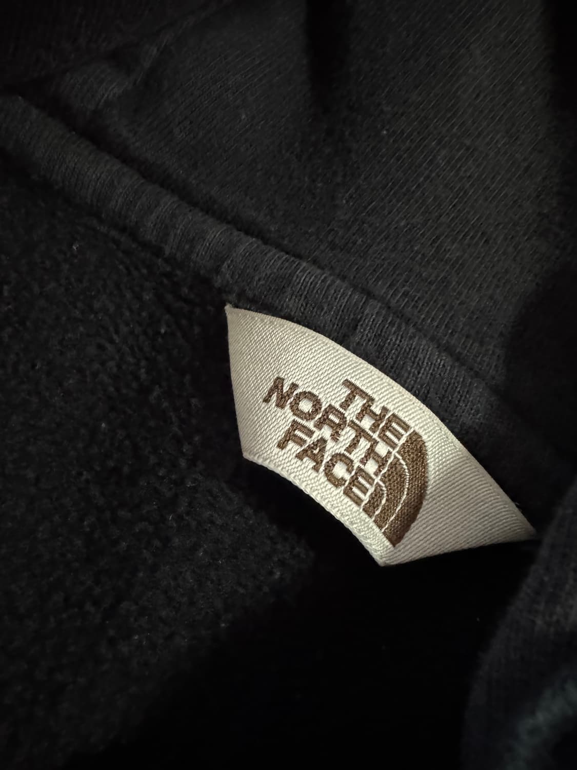노스페이스 블랙 트레이닝 기모 후드집업 L ~ XL 상품이미지3