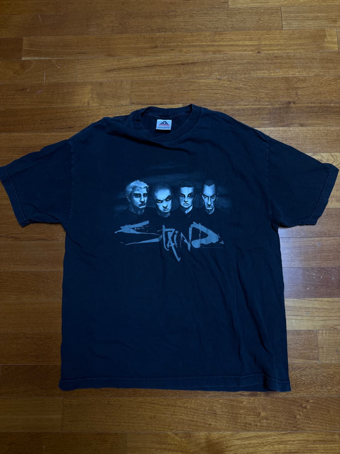 빈티지 스테인드 밴드티 xl 상품이미지1