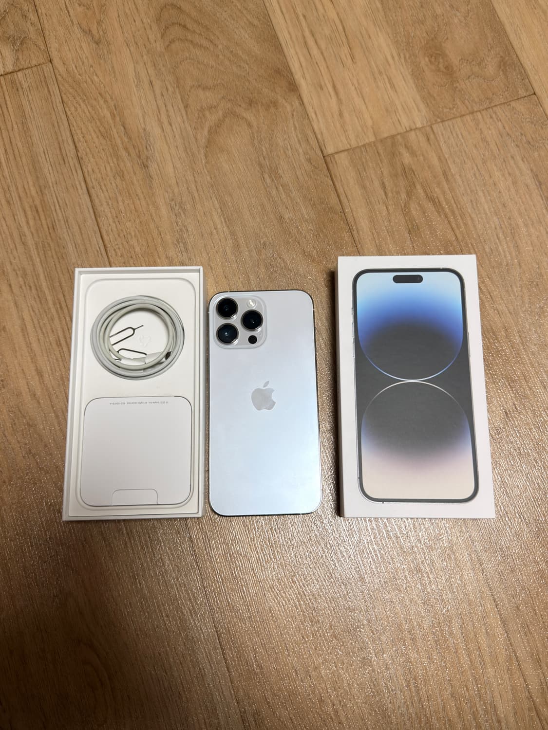 A급 풀박스 아이폰 14 프로 맥스 128G 실버 85% 상품이미지10