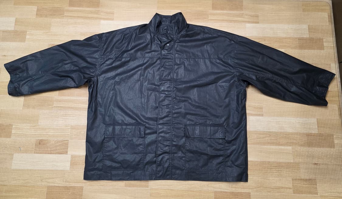 이지 갭 코티드 코튼 라이트 파카 블랙 M 상품이미지3