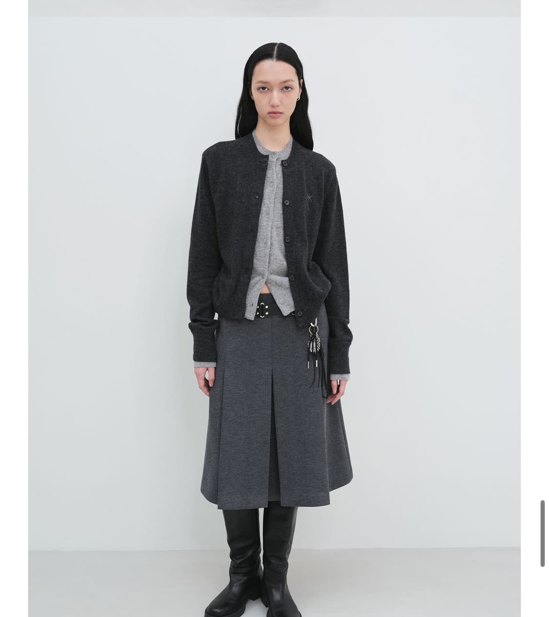 윤세 레이어 가디건 상품이미지1