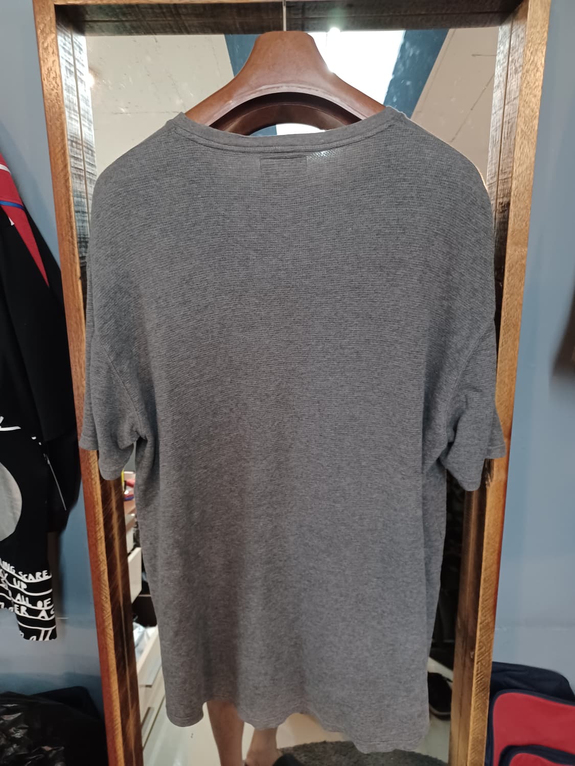 폴로랄프로렌 와플 반팔 차콜그레이 xxl 상품이미지2