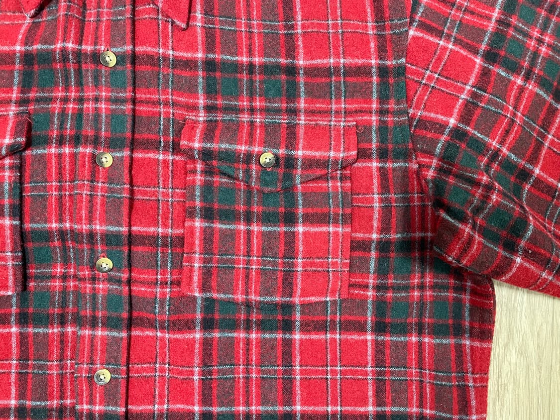 105) 펜들턴 아웃도어 체크 울셔츠(RRL&LVC&폴로) 상품이미지5