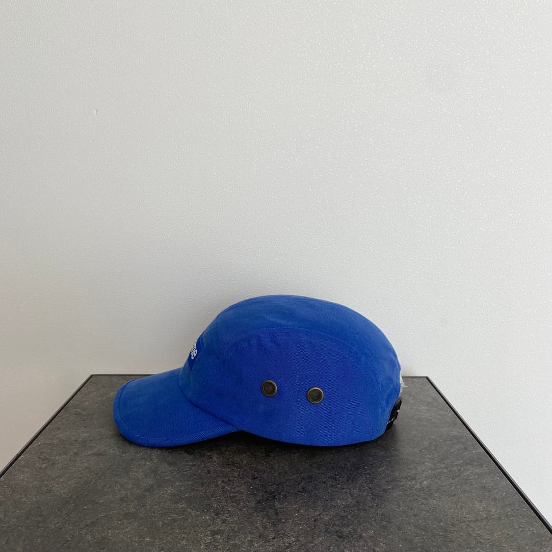 (OS) 슈프림 박스로고 캠프캡 모자 브러쉬드 코듀라 로얄 상품이미지2