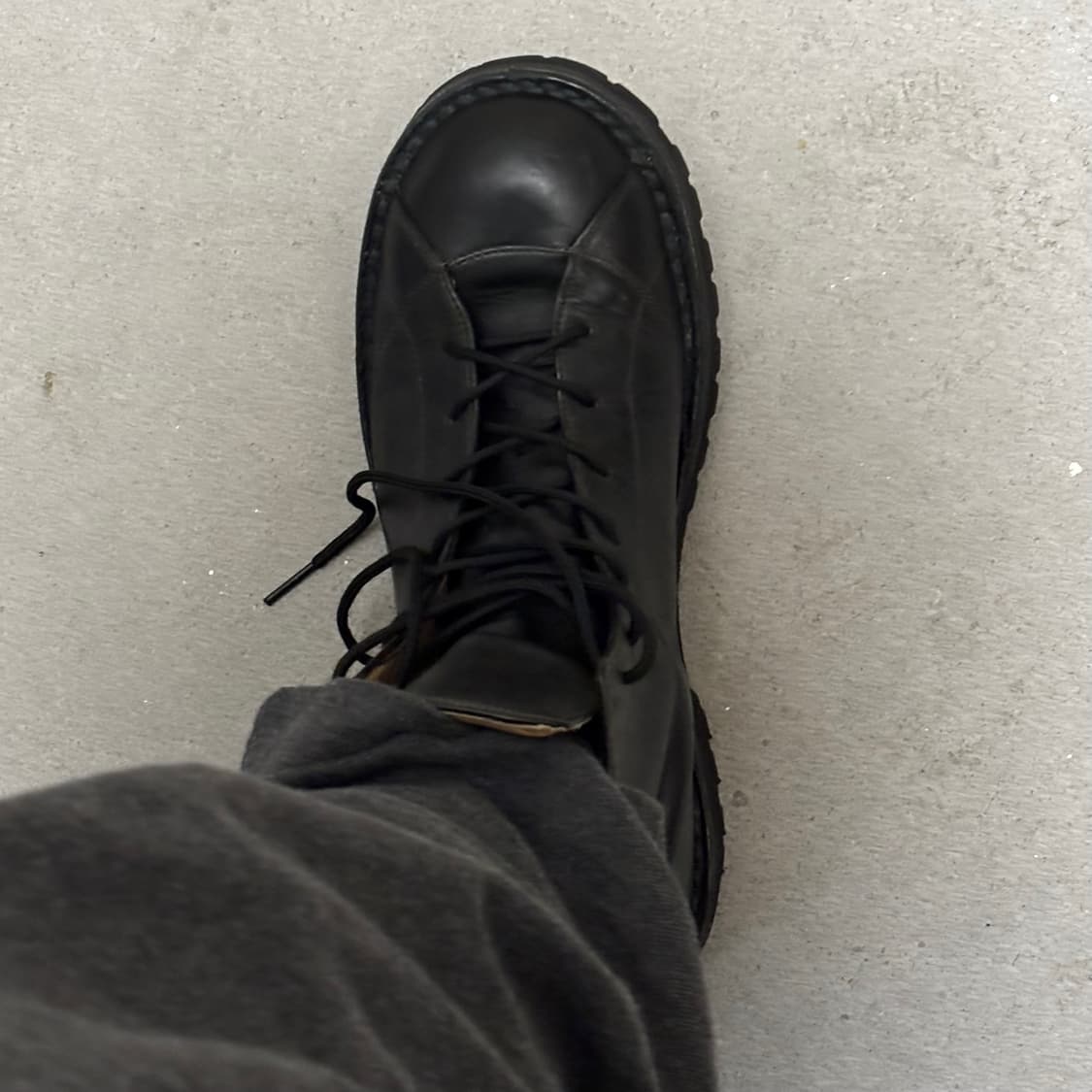 42) 요지 야마모토 뿌르 옴므 빈티지 컴뱃 부츠 상품이미지9