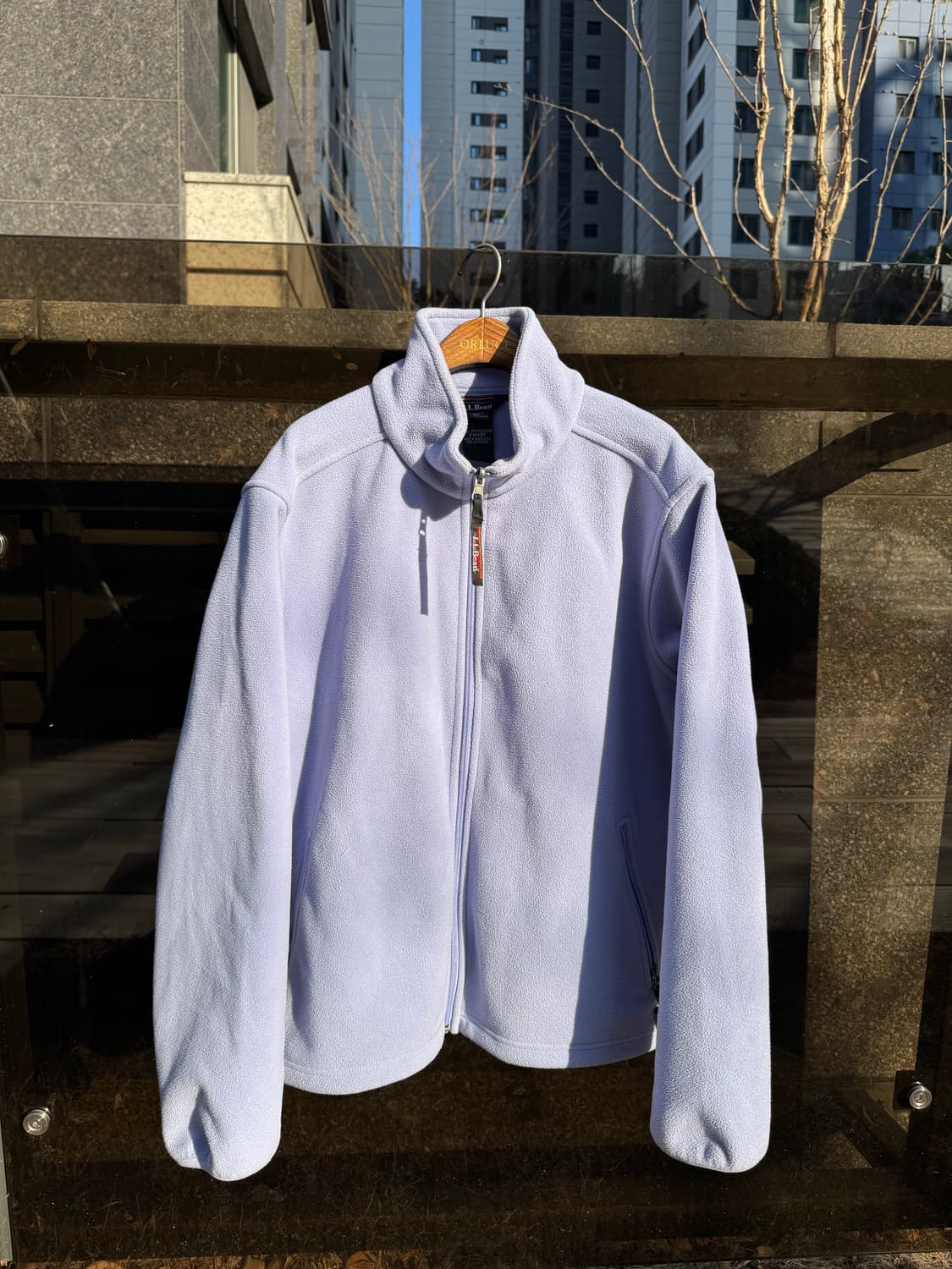 90s-00s 엘엘빈 라벤더 후리스 상품이미지2