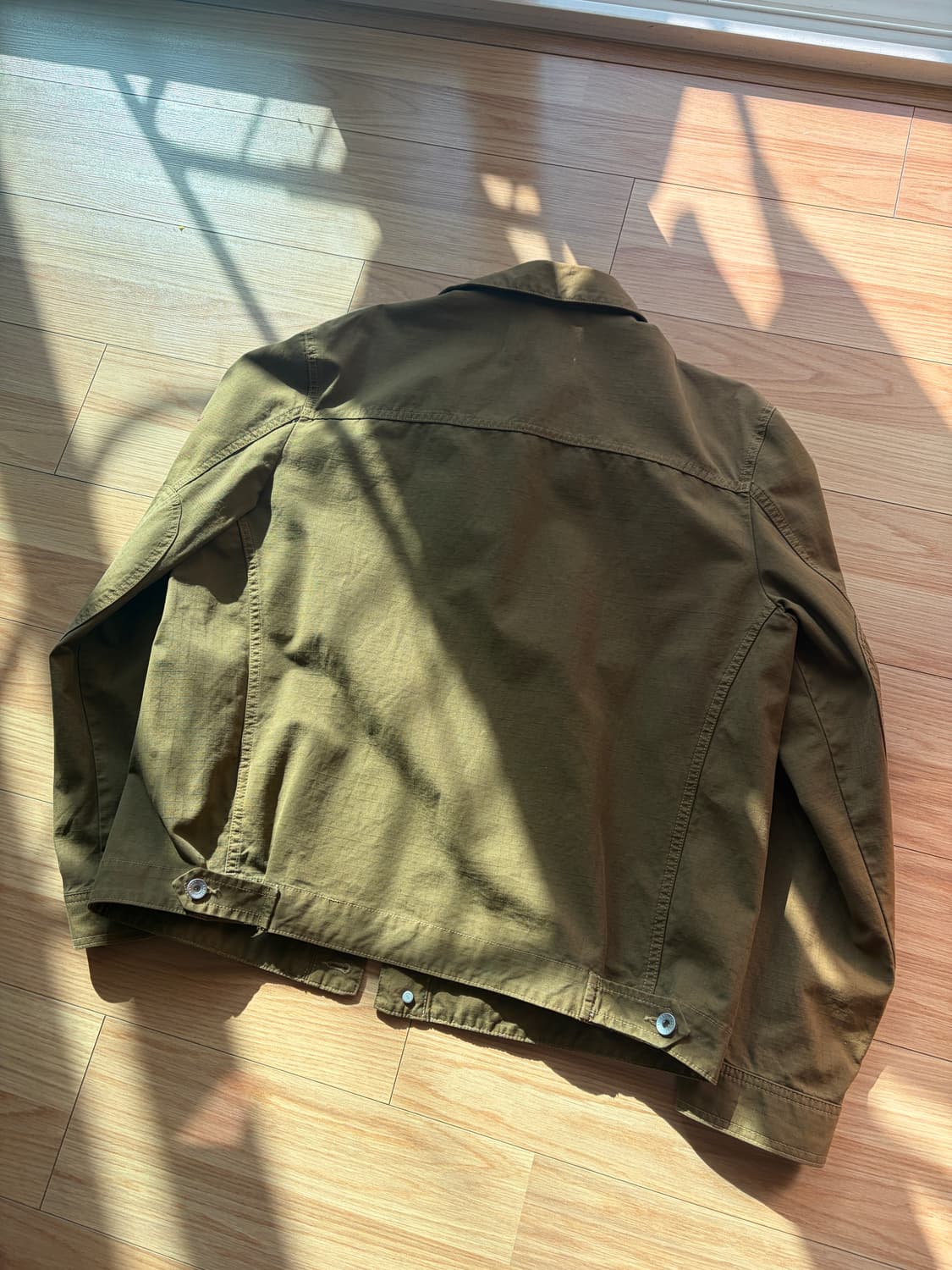 [L] YMC 셔츠 자켓 카키 상품이미지3