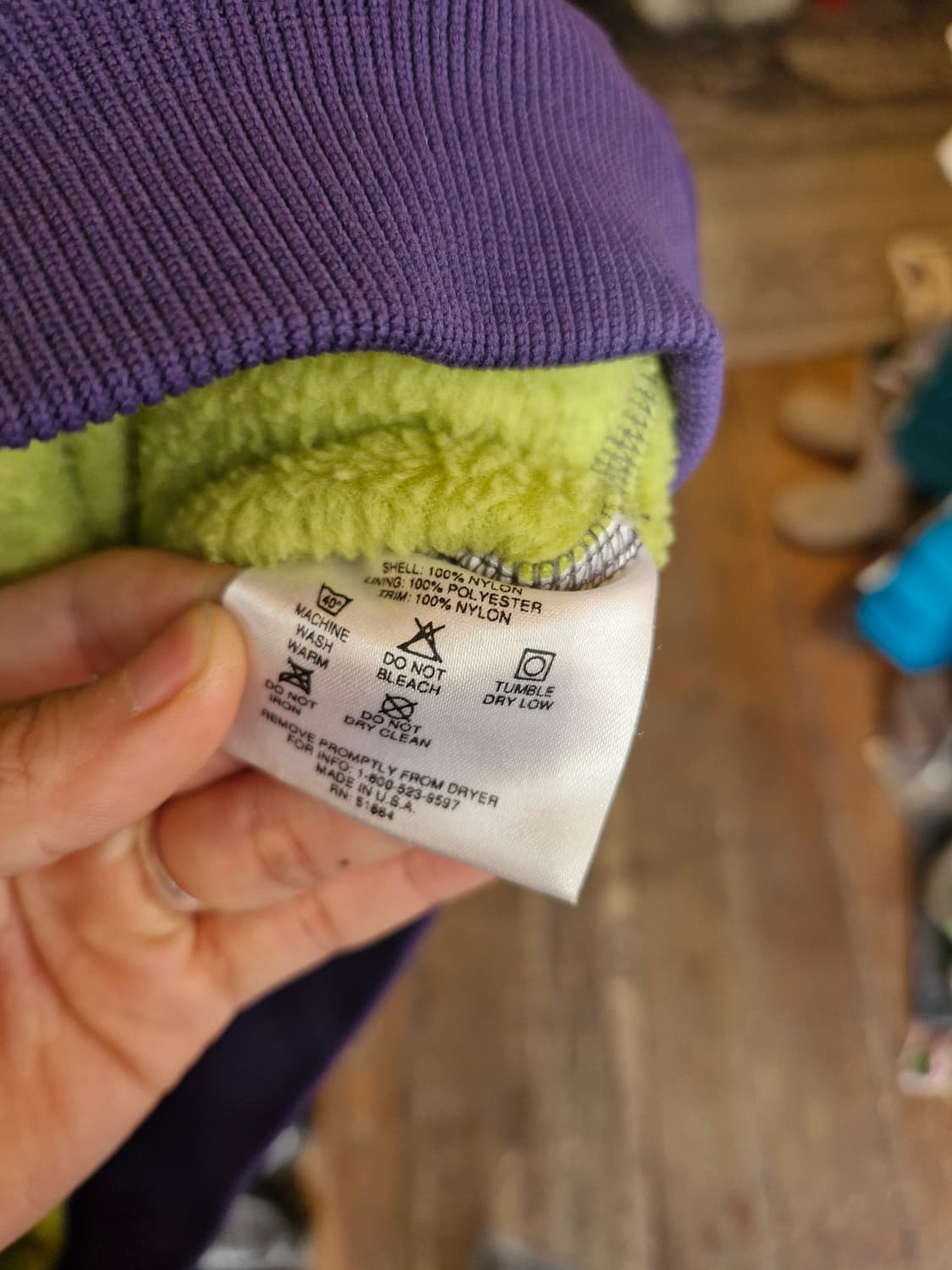 Z-486 파타고니아 쉘드 신칠라 봄버 웜업 자켓  상품이미지9