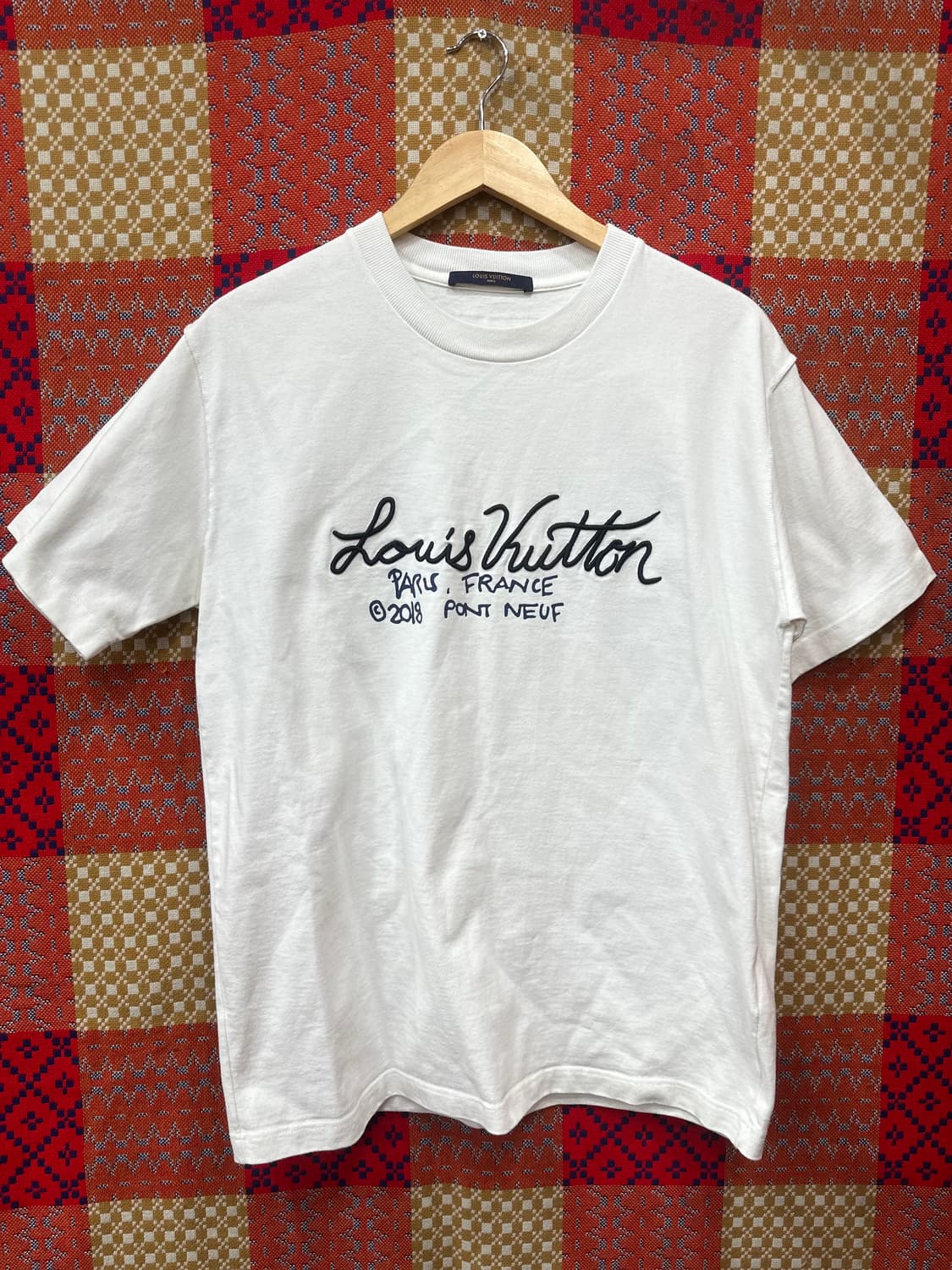 루이비통 버질 아블로 LV 인사이드아웃 파리 시그니처 티셔츠 L 상품이미지1