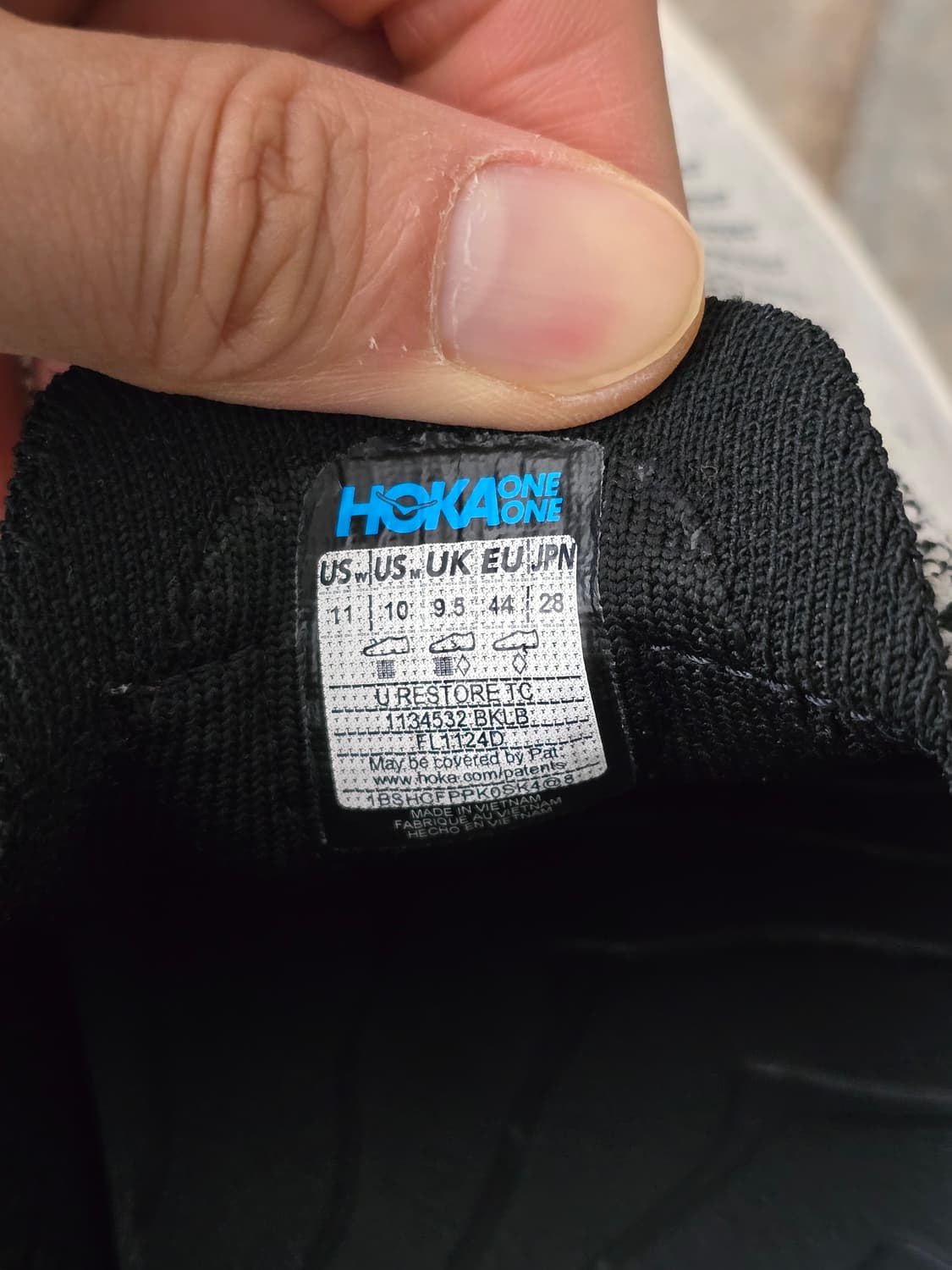 (280)호카 리스토어 tc 블랙 앨러배스터  상품이미지10