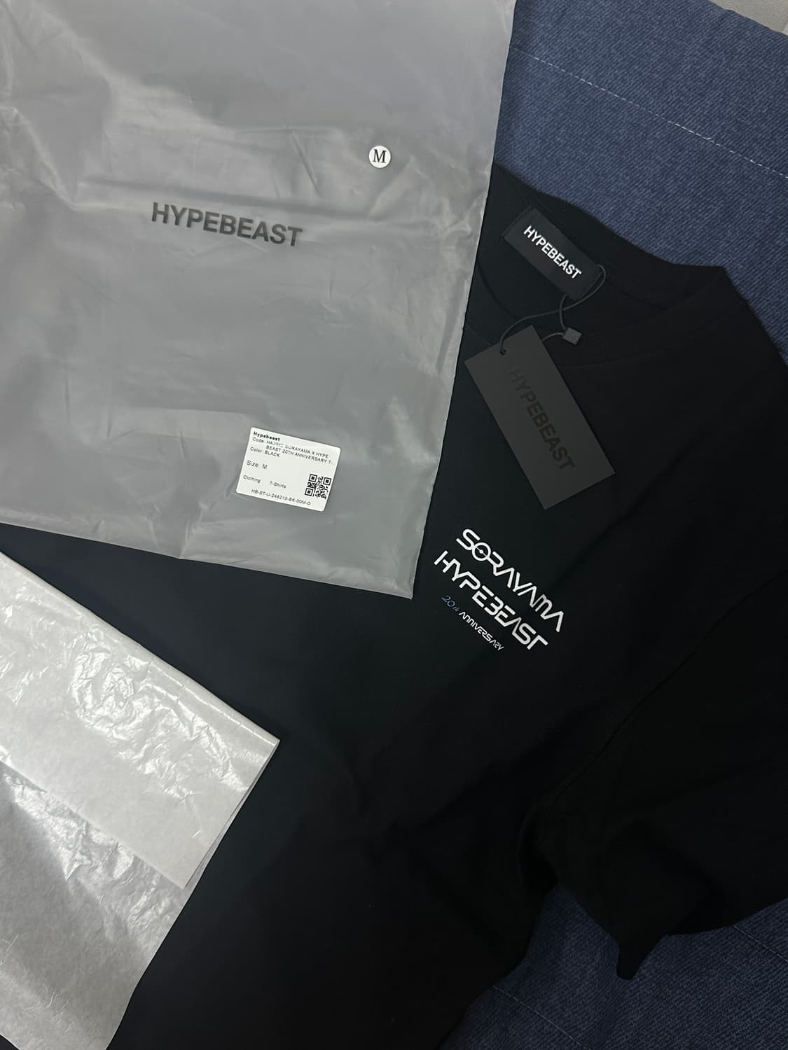 새상품 하입비스트 소라야마 반팔 M 사이즈 상품이미지3