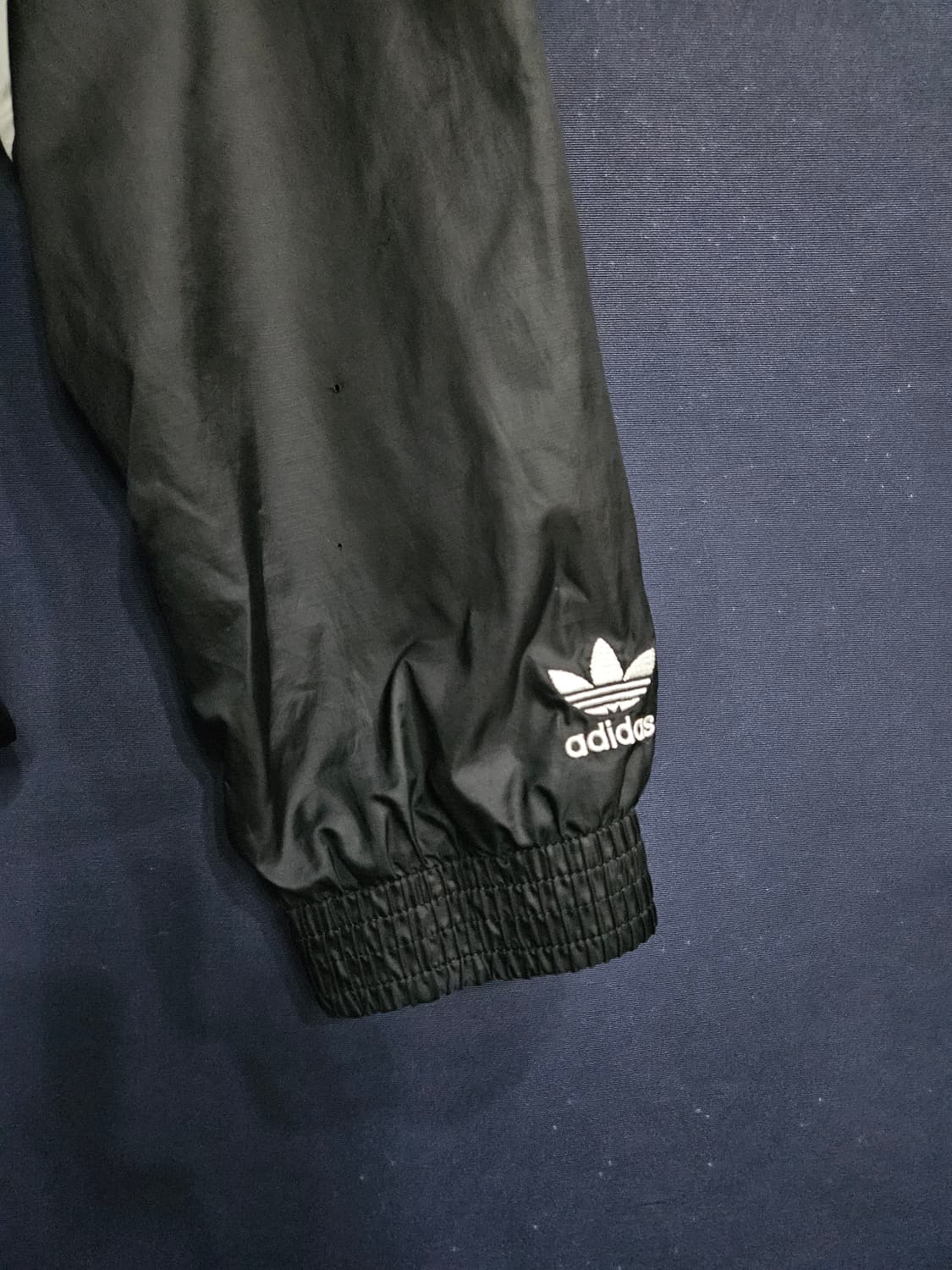 아디다스 빅 트레포일 윈드브레이커 블랙 남성 120 바람막이 후드집업  상품이미지5