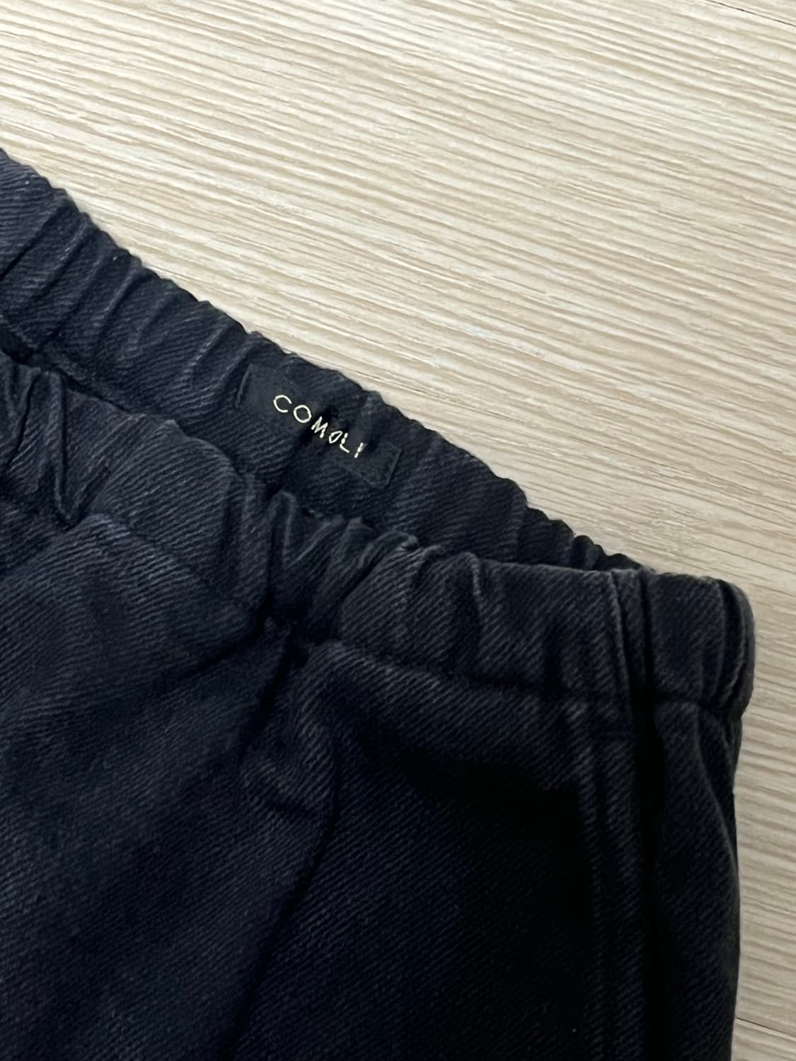 (2) 코모리 블랙 드릴 6p 팬츠 상품이미지5