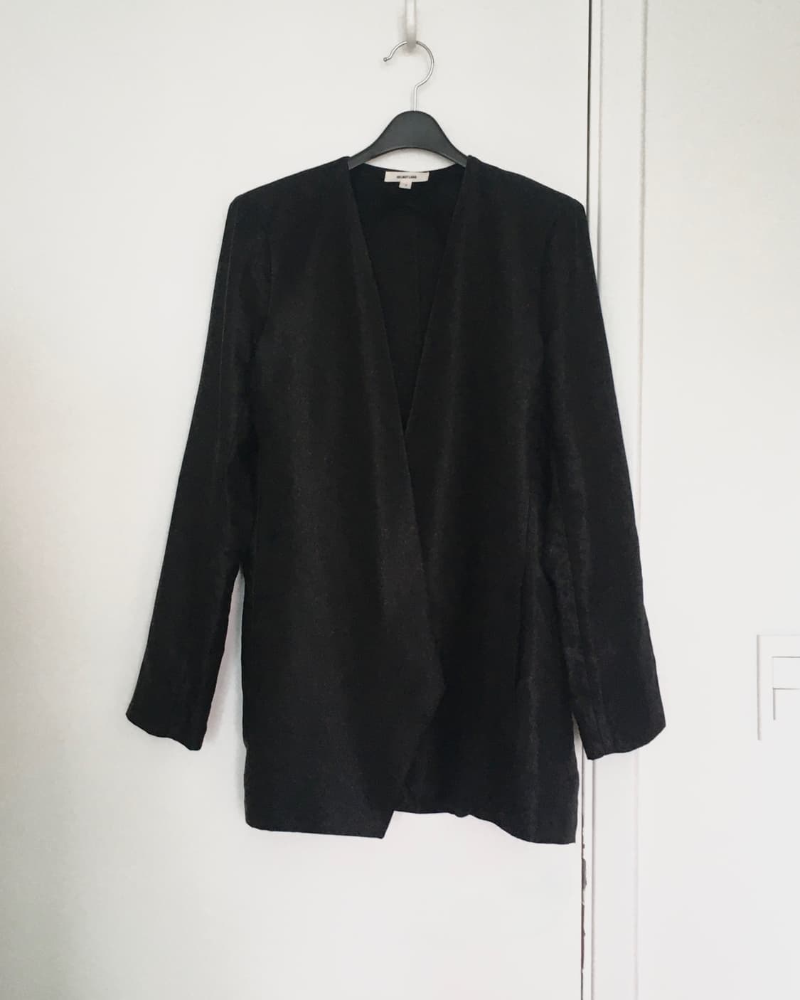 Helmut Lang linen-silk colla open blazer 상품이미지1